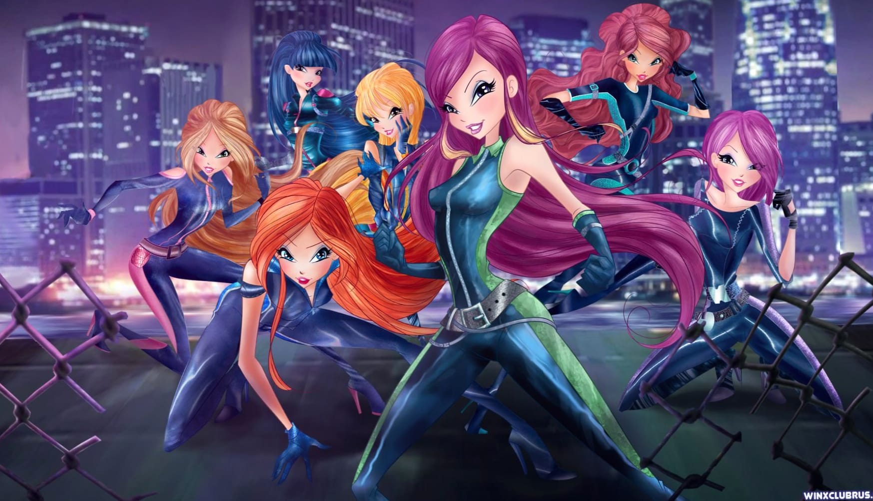World of Winx at 1600 x 1200 size wallpapers HD quality