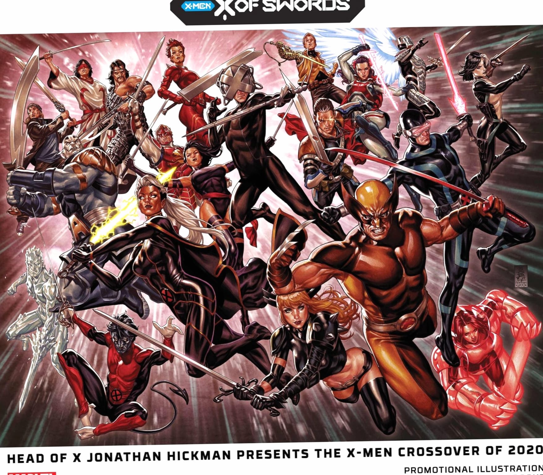X-Men X of Swords at 1280 x 960 size wallpapers HD quality