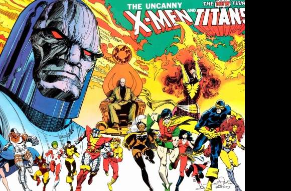 The Uncanny X-Men and The New Teen Titans
