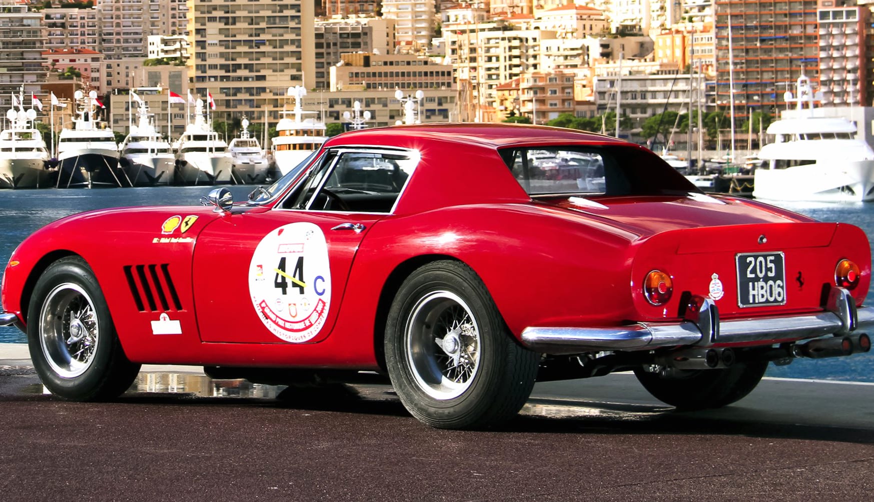 Ferrari 275 P at 320 x 480 iPhone size wallpapers HD quality