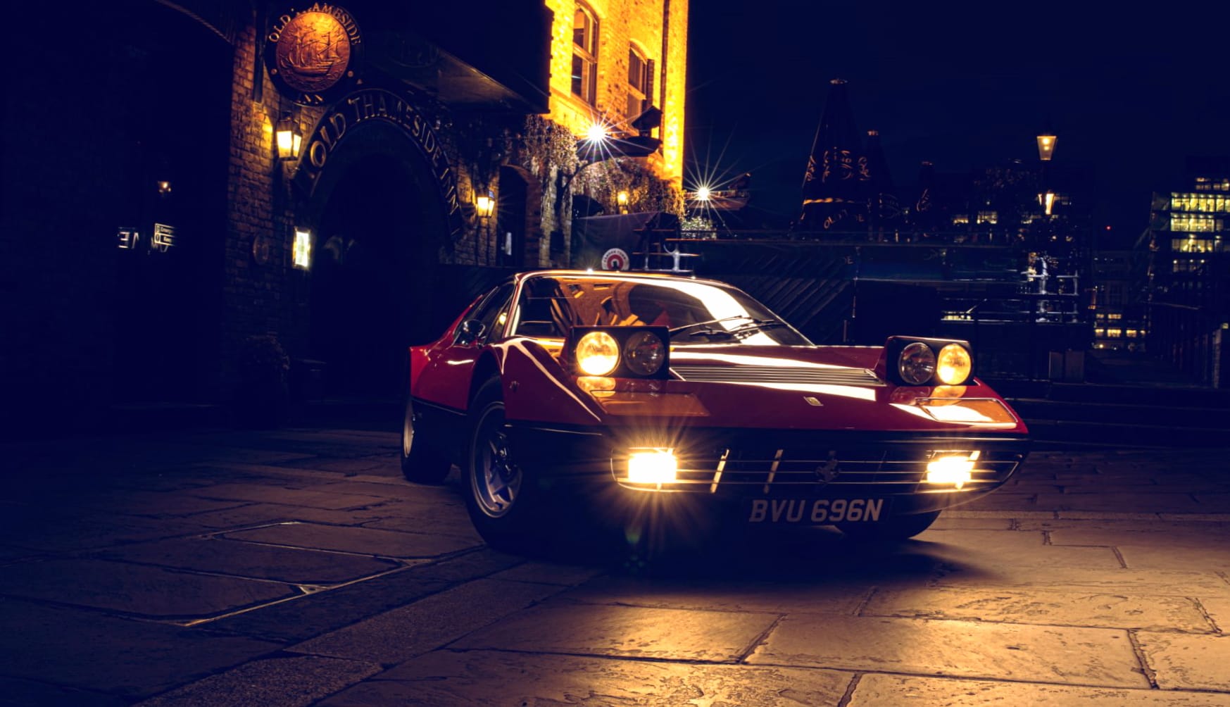 Ferrari Berlinetta Boxer at 640 x 1136 iPhone 5 size wallpapers HD quality