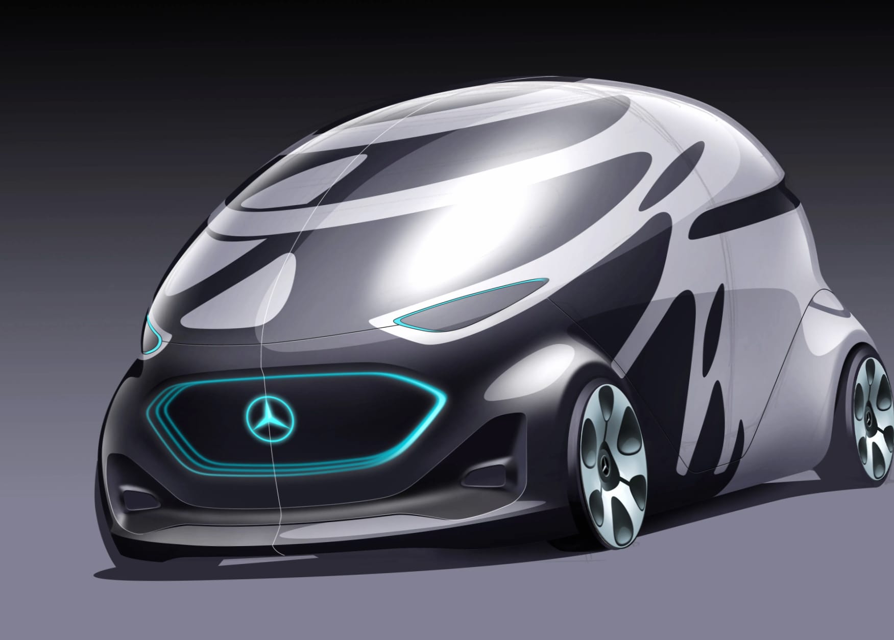 Mercedes-Benz Vision Urbanetic at 640 x 960 iPhone 4 size wallpapers HD quality