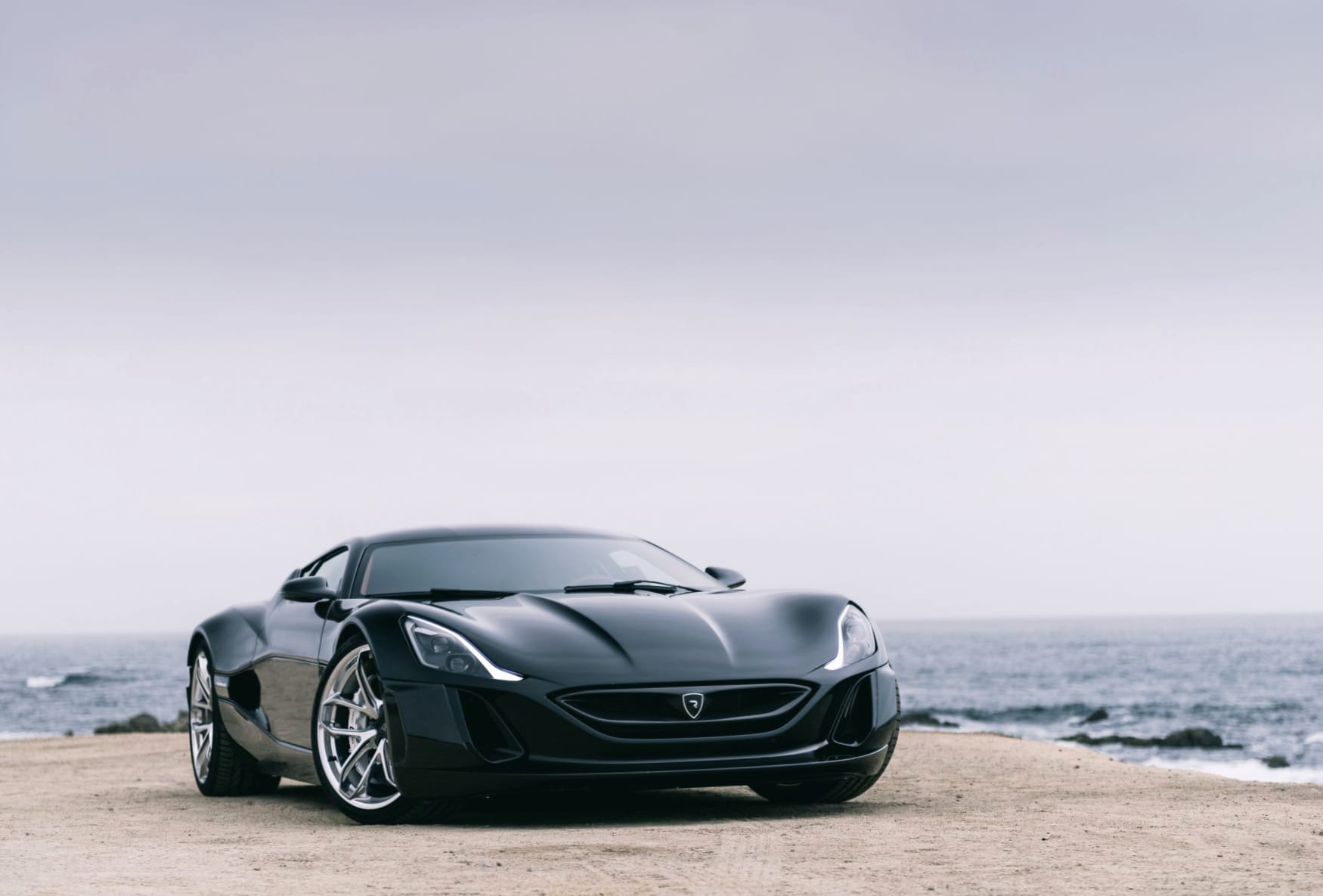 Rimac Concept One at 640 x 960 iPhone 4 size wallpapers HD quality