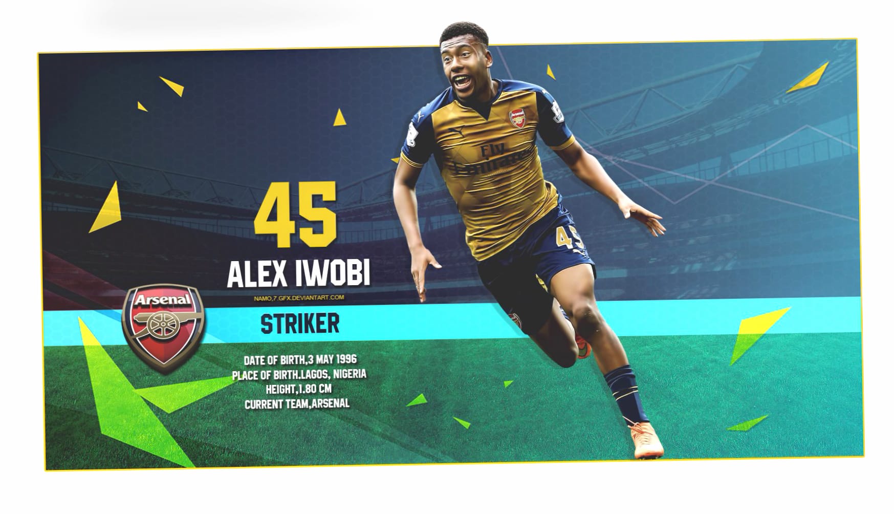 Alex Iwobi wallpapers HD quality