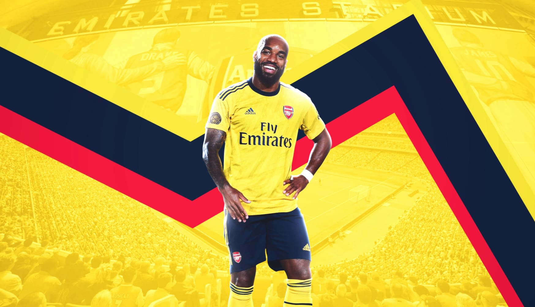 Alexandre Lacazette at 1152 x 864 size wallpapers HD quality