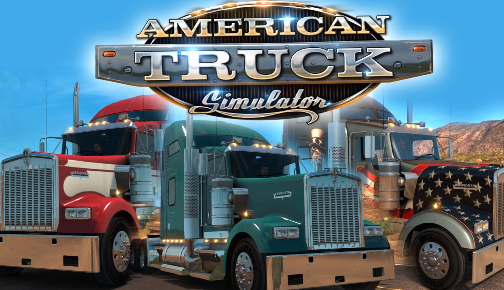 American Truck Simulator at 640 x 1136 iPhone 5 size wallpapers HD quality