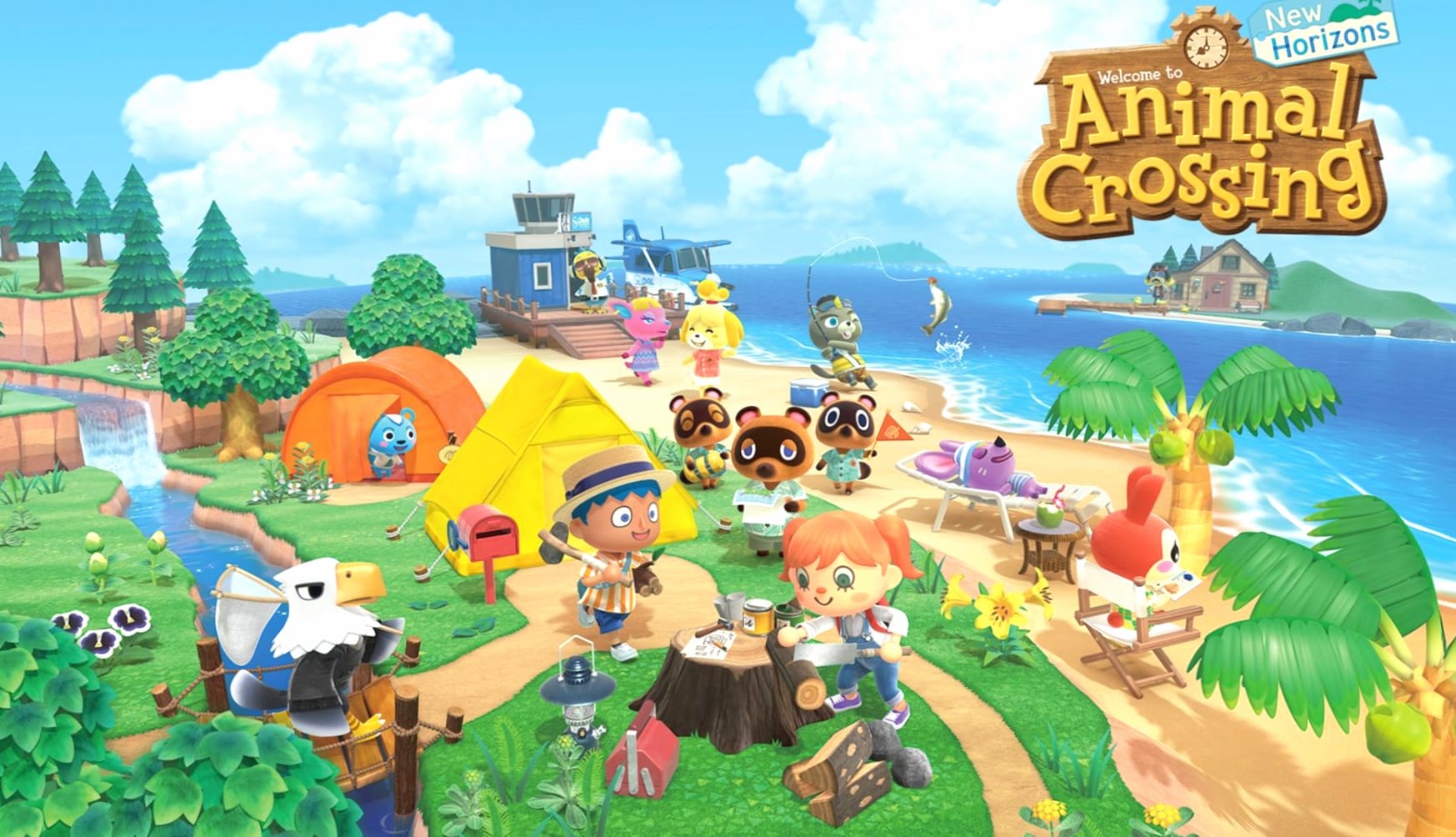 Animal Crossing New Horizons at 640 x 1136 iPhone 5 size wallpapers HD quality
