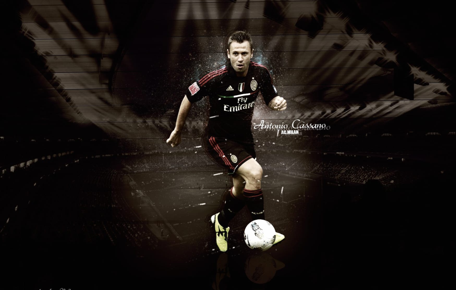 Antonio Cassano at 750 x 1334 iPhone 6 size wallpapers HD quality