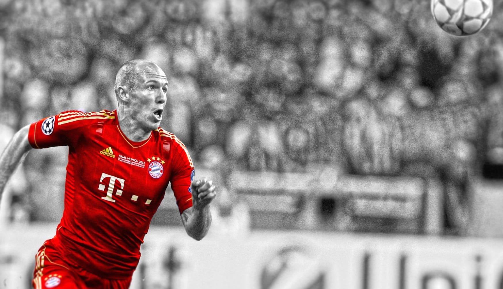Arjen Robben at 640 x 1136 iPhone 5 size wallpapers HD quality