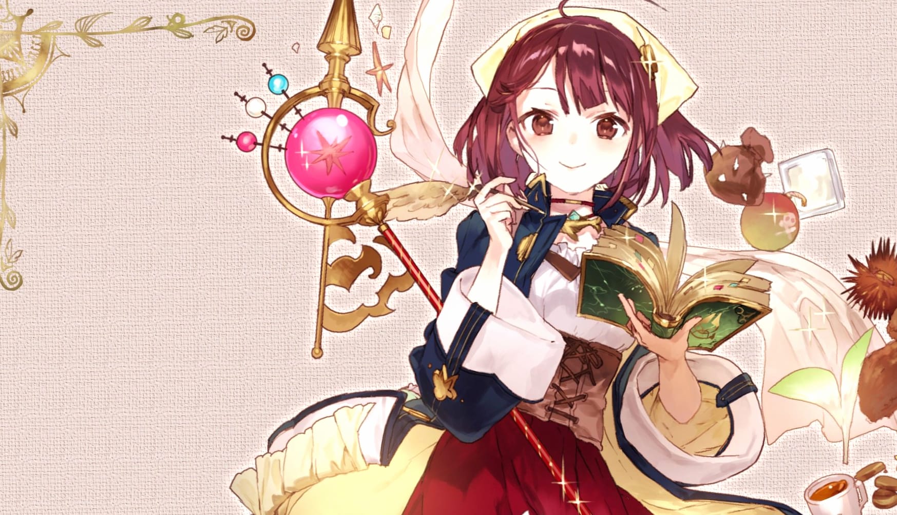 Atelier Sophie The Alchemist of the Mysterious Book DX at 640 x 960 iPhone 4 size wallpapers HD quality