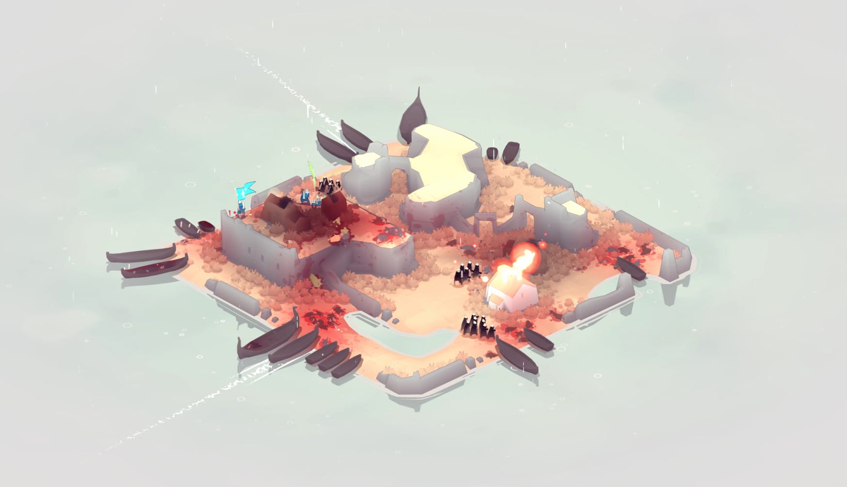 Bad North at 640 x 1136 iPhone 5 size wallpapers HD quality