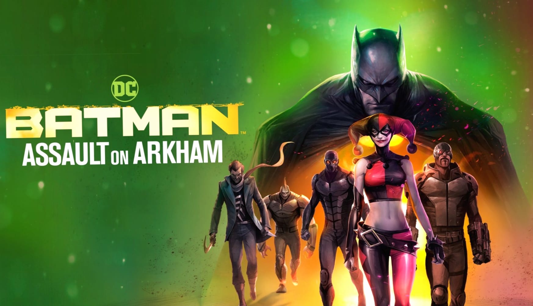Batman Assault On Arkham at 1024 x 1024 iPad size wallpapers HD quality
