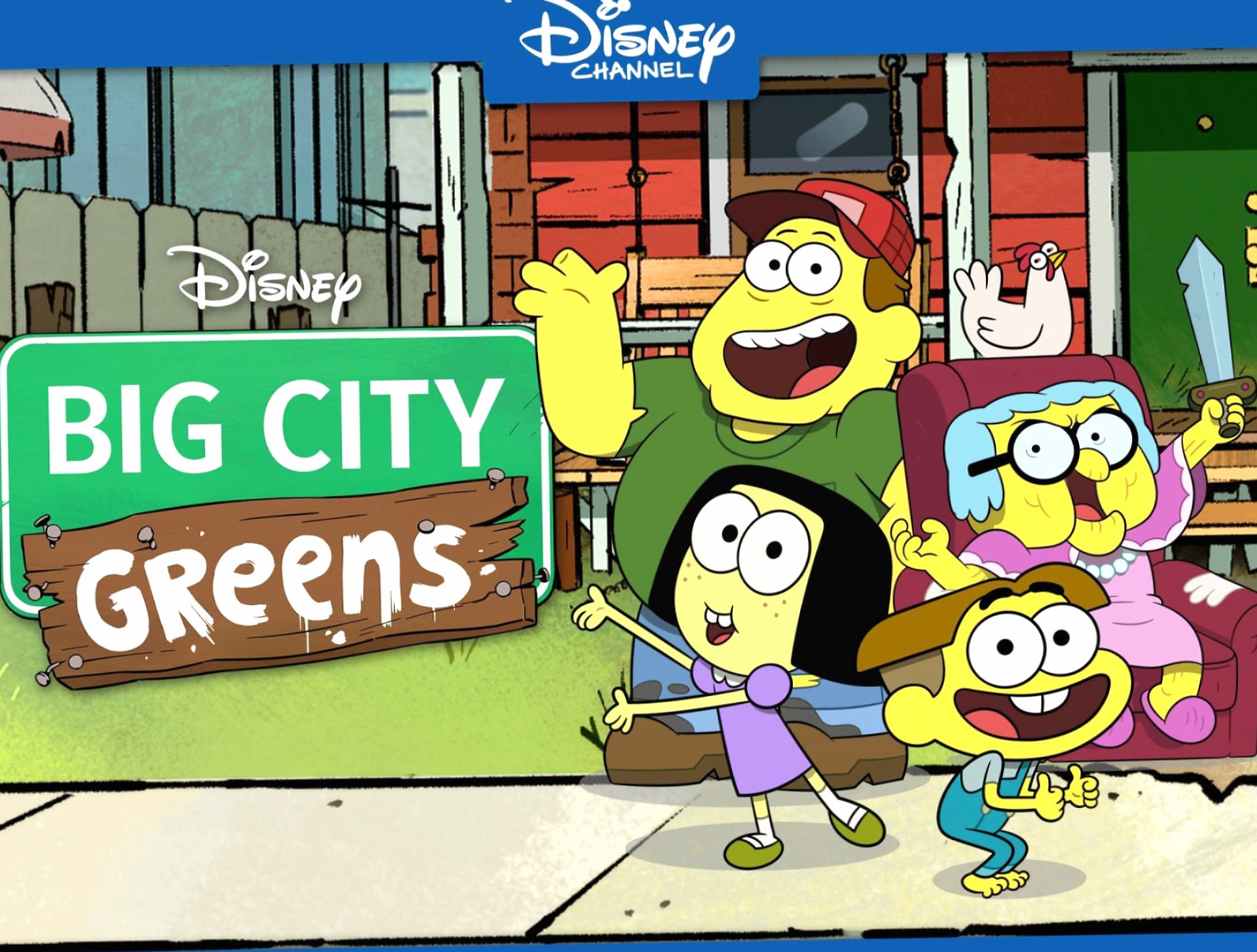 Big City Greens at 1024 x 768 size wallpapers HD quality