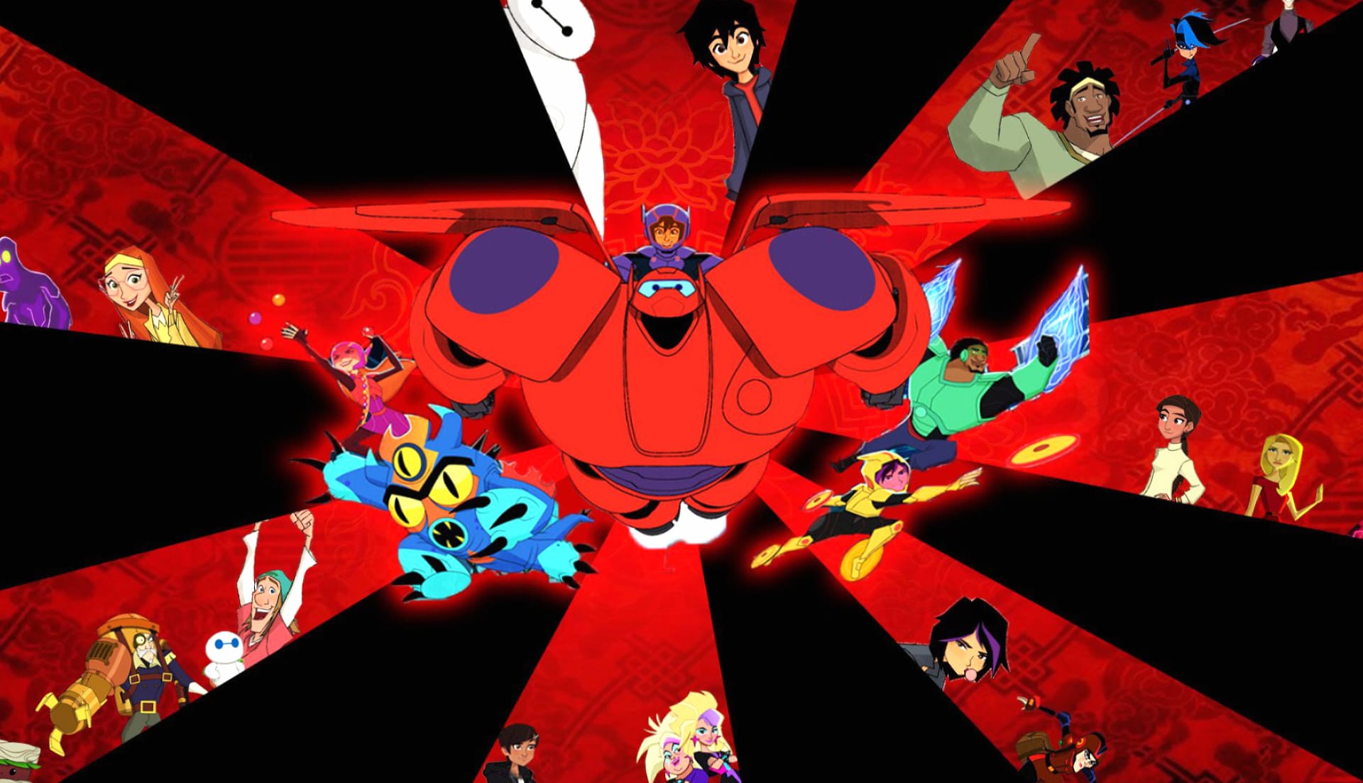Big Hero 6 The Series at 640 x 960 iPhone 4 size wallpapers HD quality