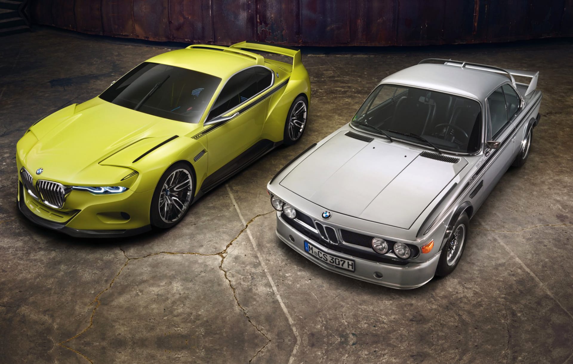 BMW 3.0 CSL Hommage at 2048 x 2048 iPad size wallpapers HD quality