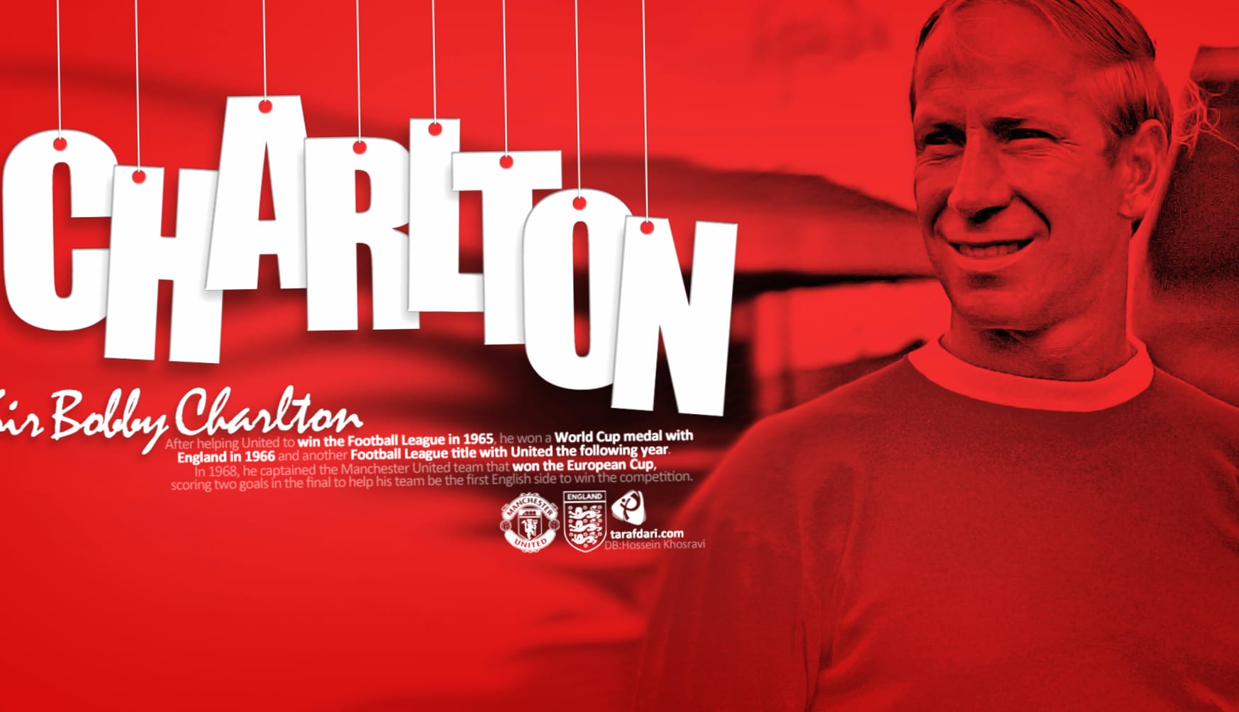 Bobby Charlton at 1600 x 1200 size wallpapers HD quality