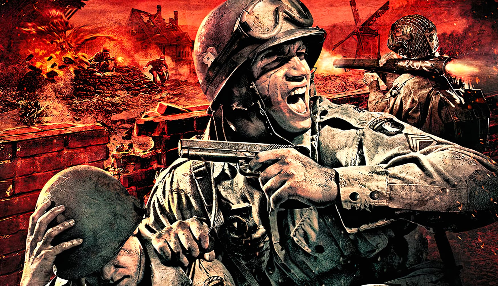 Brothers in Arms Hells Highway at 2048 x 2048 iPad size wallpapers HD quality