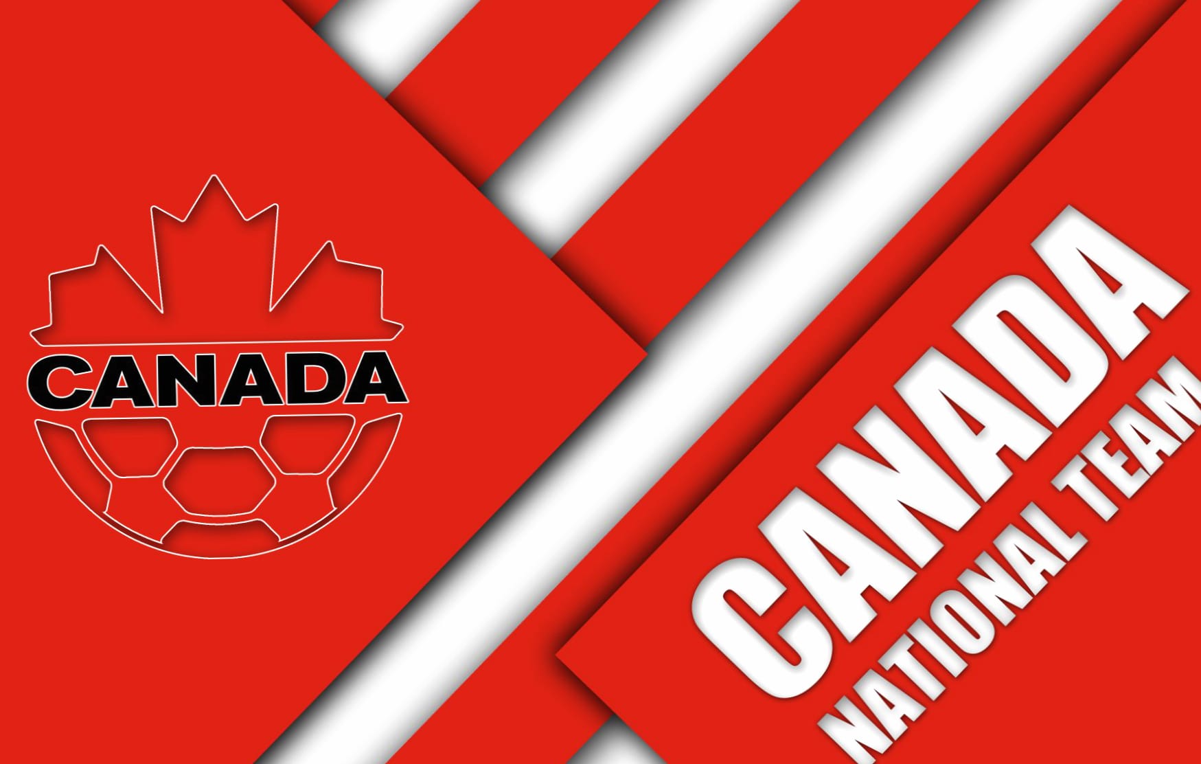 Canada National Soccer Team at 1024 x 1024 iPad size wallpapers HD quality