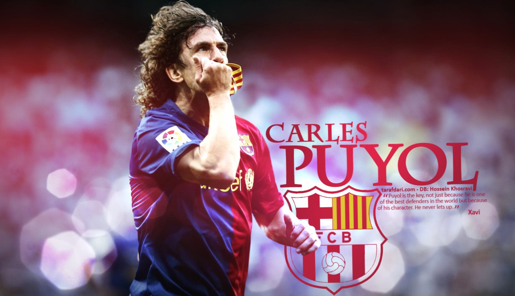 Carles Puyol at 1600 x 1200 size wallpapers HD quality