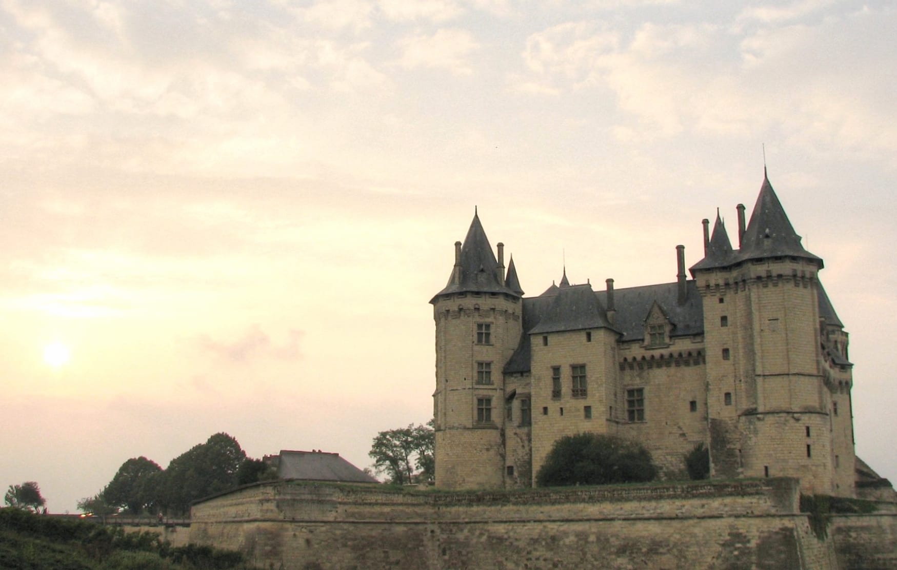 Chateau De Saumur at 750 x 1334 iPhone 6 size wallpapers HD quality