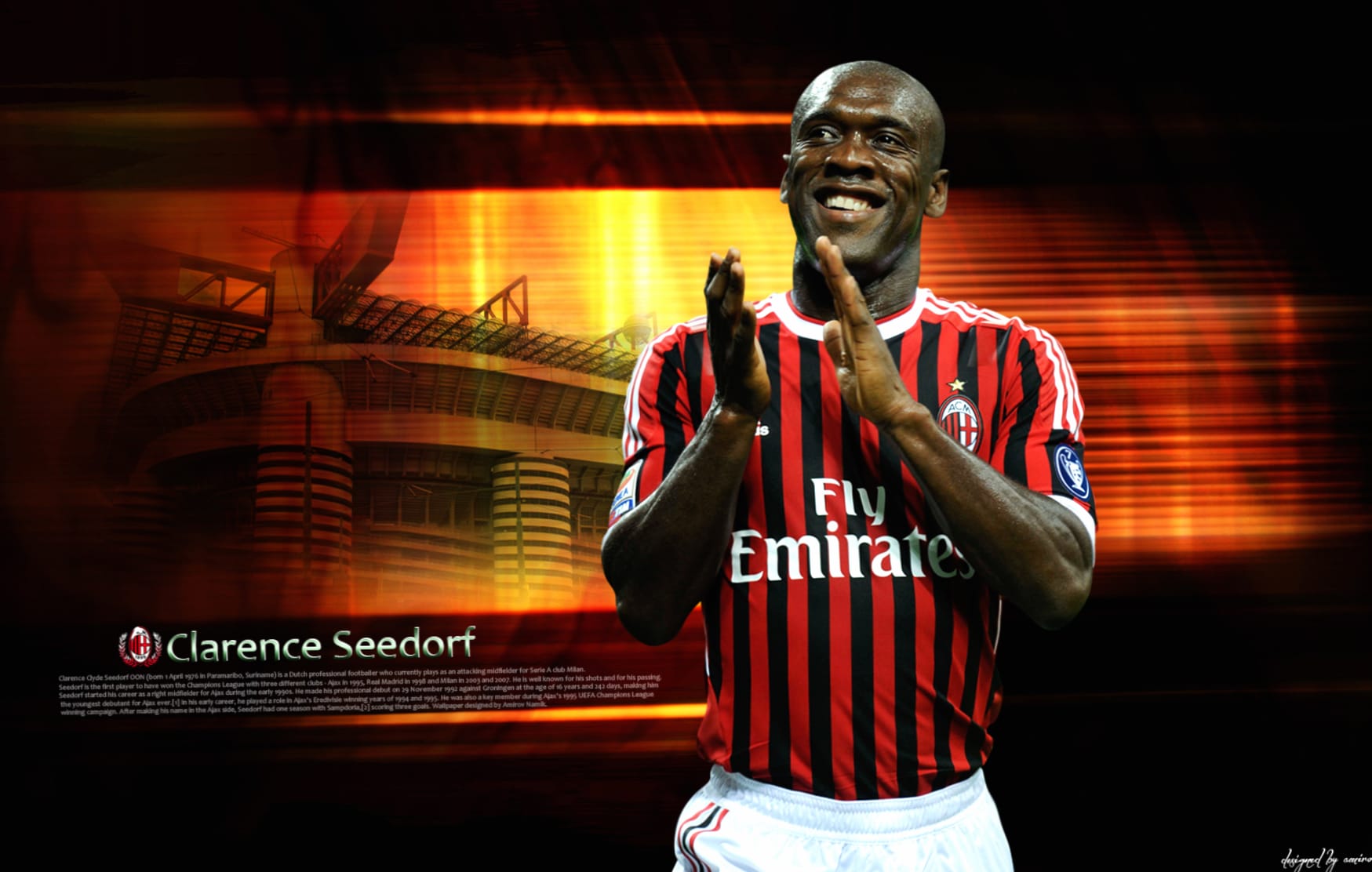 Clarence Seedorf wallpapers HD quality