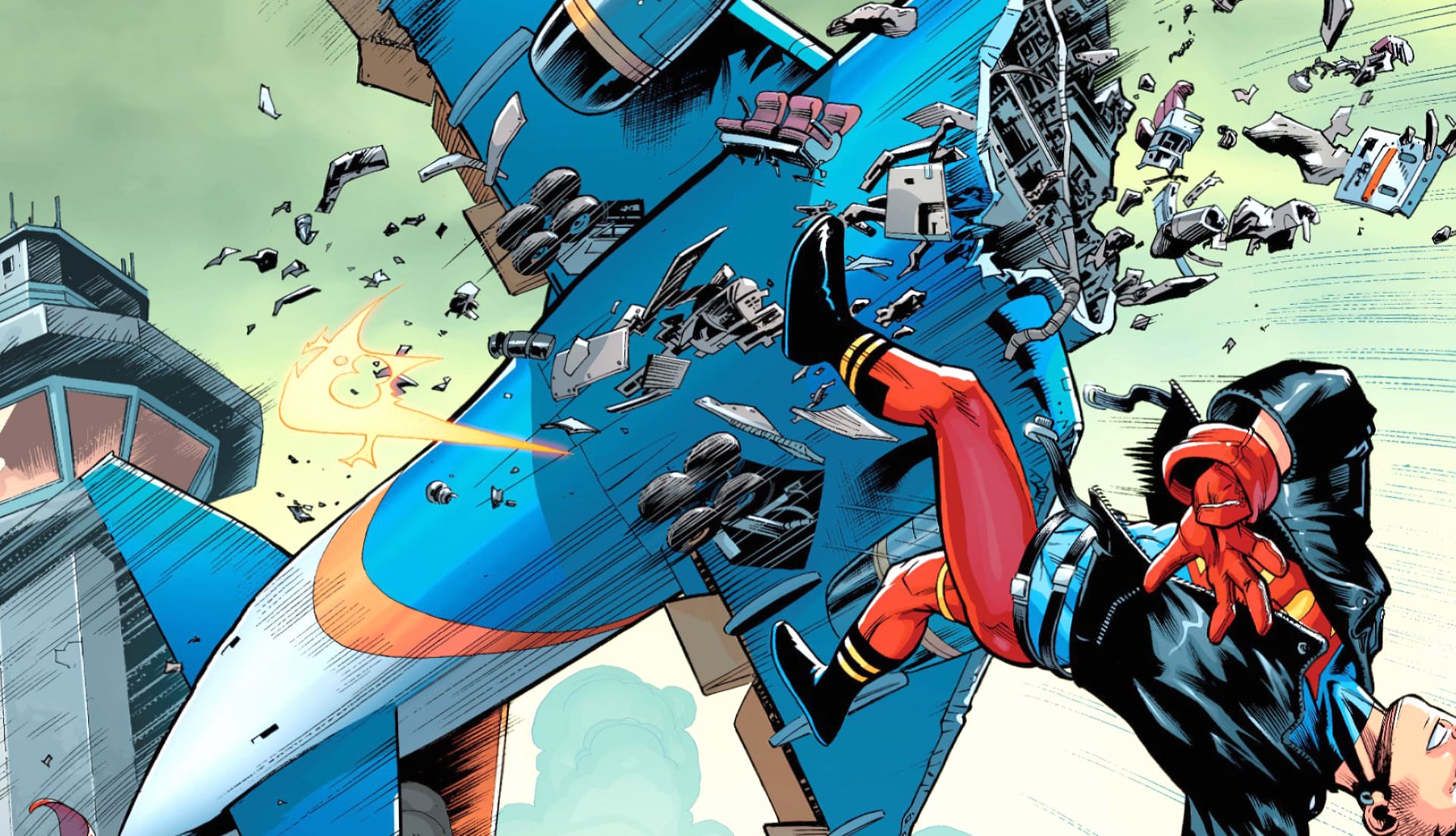 Convergence Superboy at 750 x 1334 iPhone 6 size wallpapers HD quality