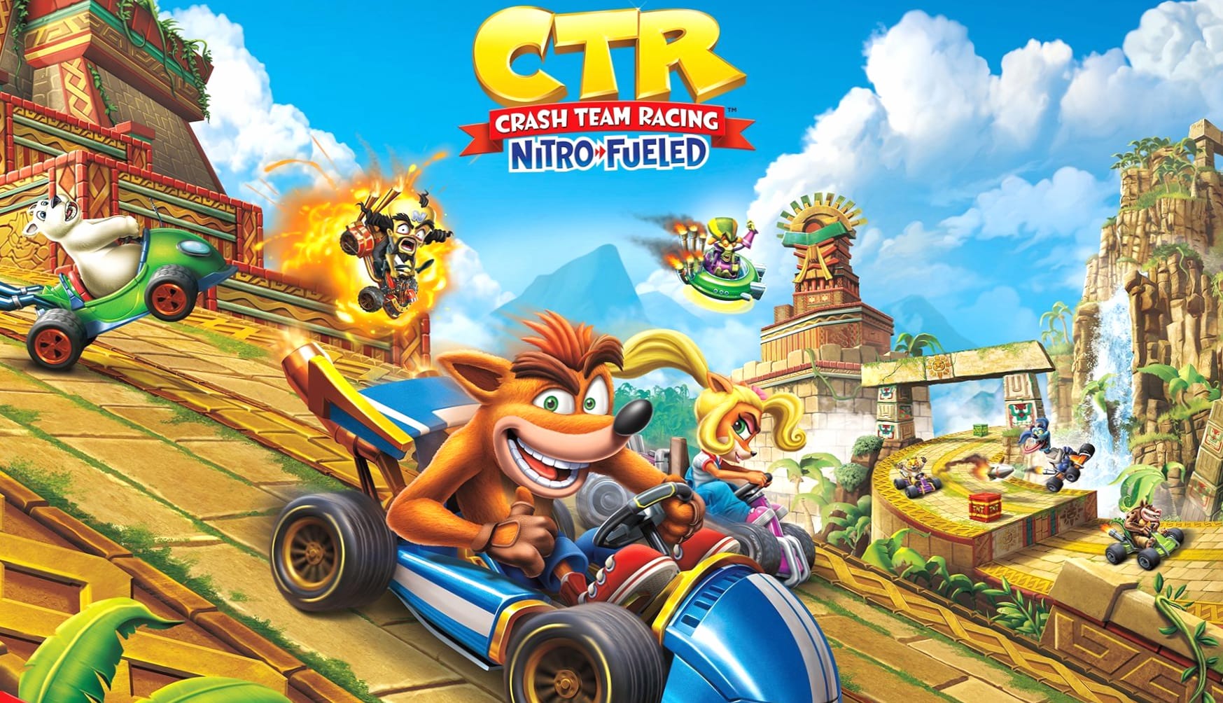 Crash Team Racing at 640 x 1136 iPhone 5 size wallpapers HD quality