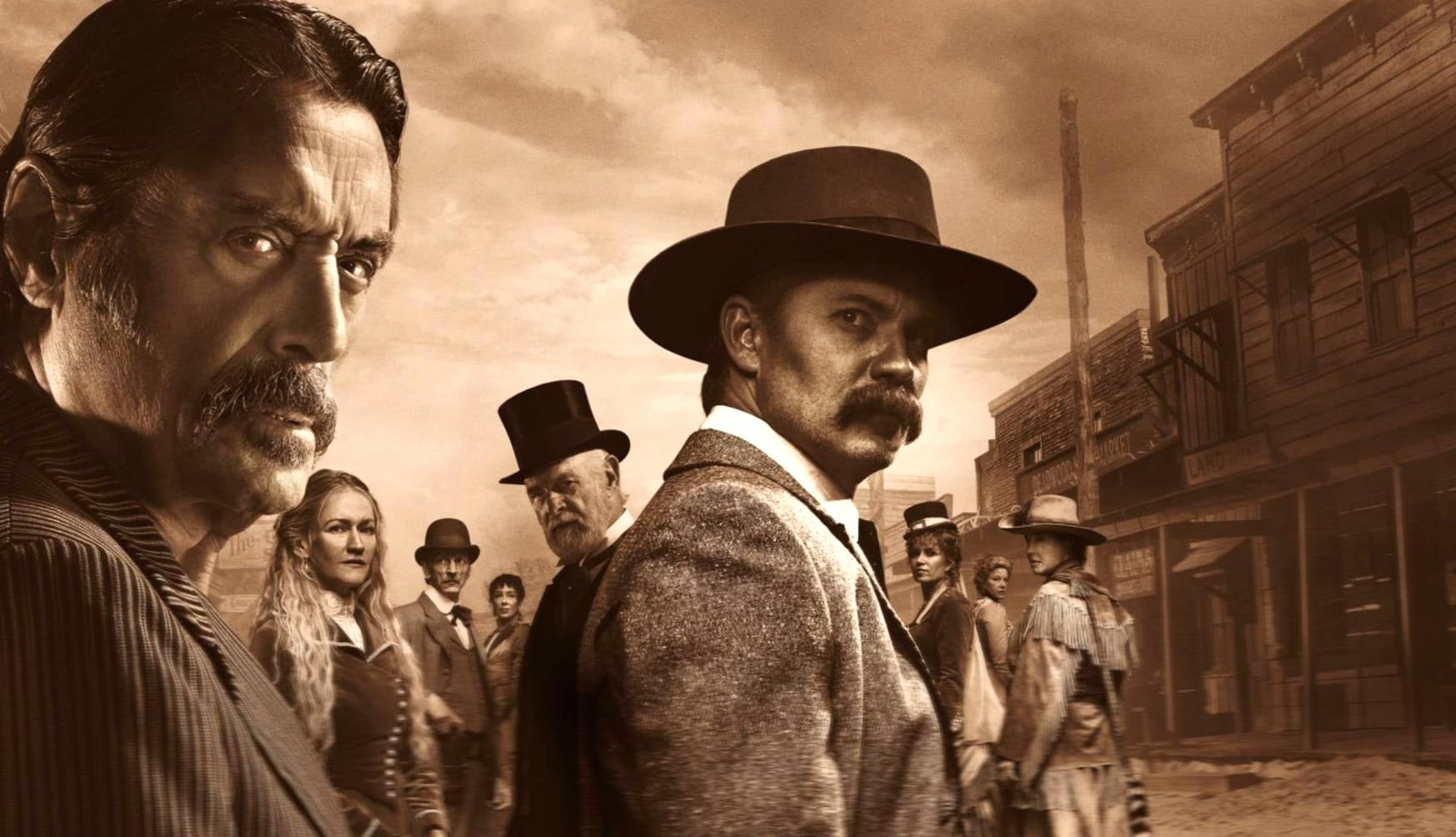 Deadwood The Movie at 1024 x 1024 iPad size wallpapers HD quality