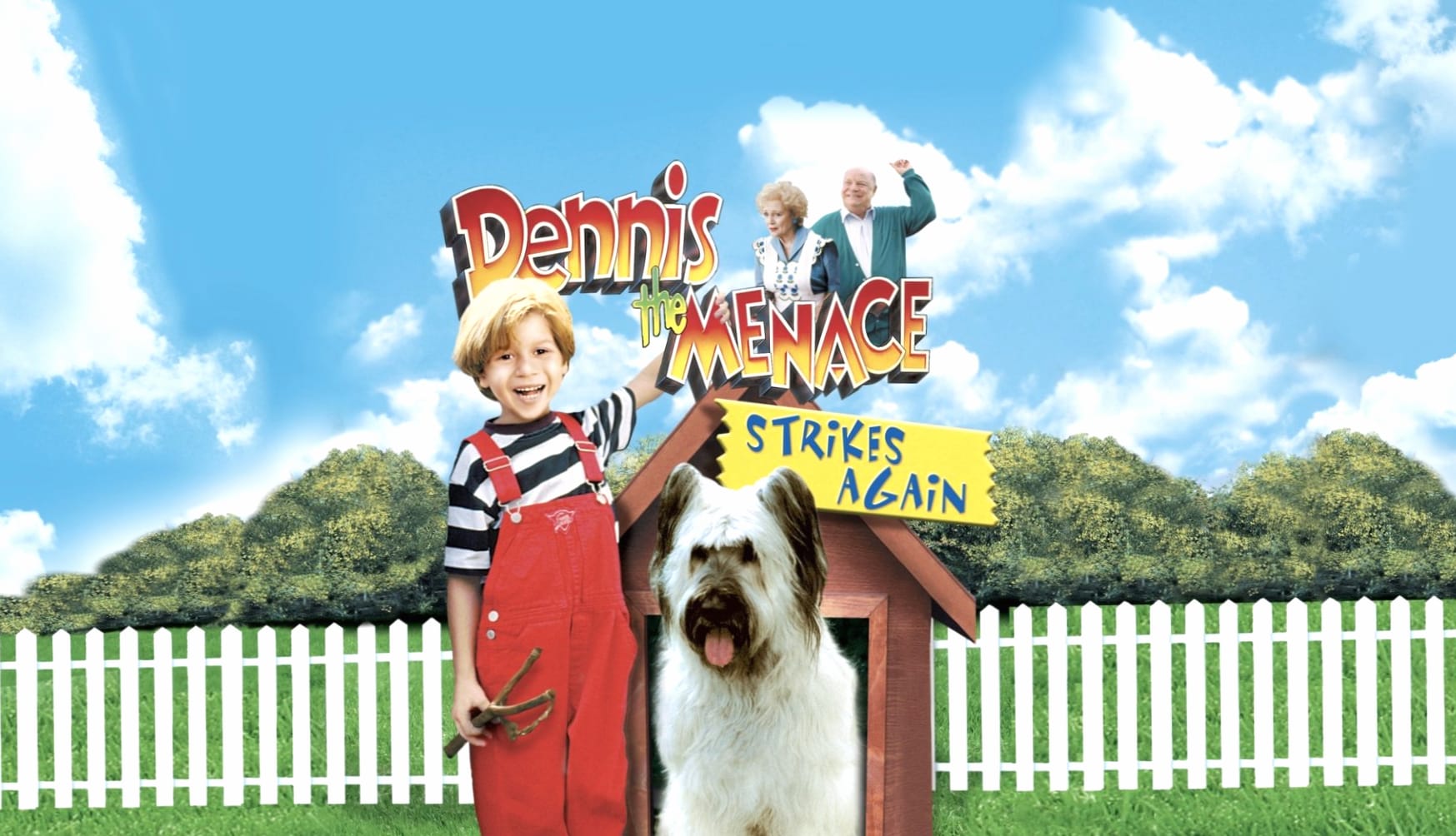 Dennis The Menace Strikes Again at 1024 x 1024 iPad size wallpapers HD quality