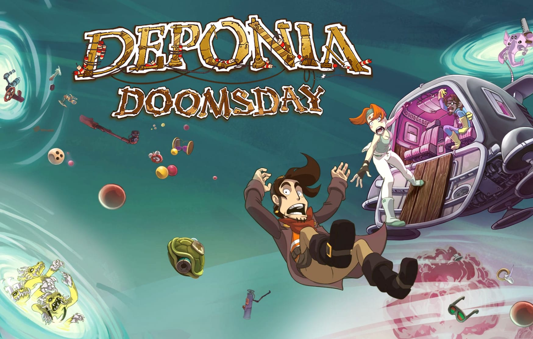 Deponia Doomsday at 750 x 1334 iPhone 6 size wallpapers HD quality