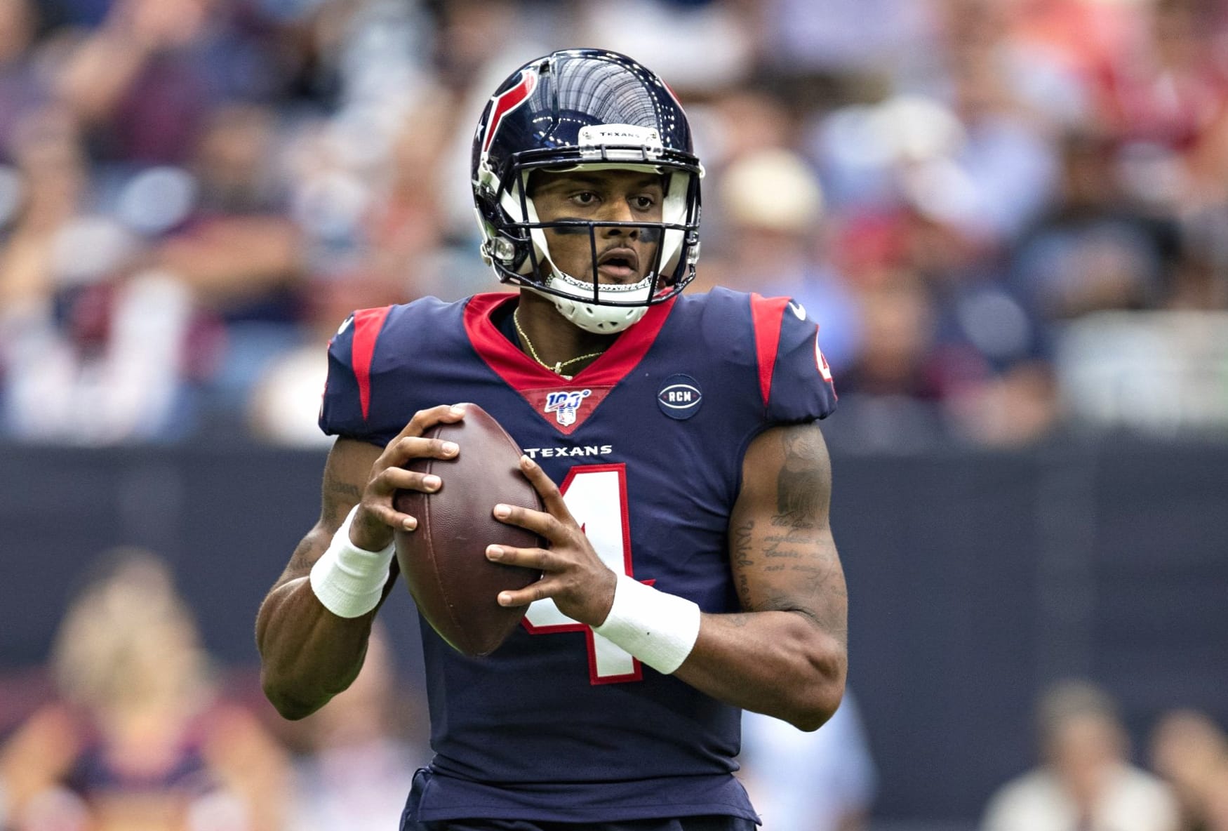 Deshaun Watson at 320 x 480 iPhone size wallpapers HD quality