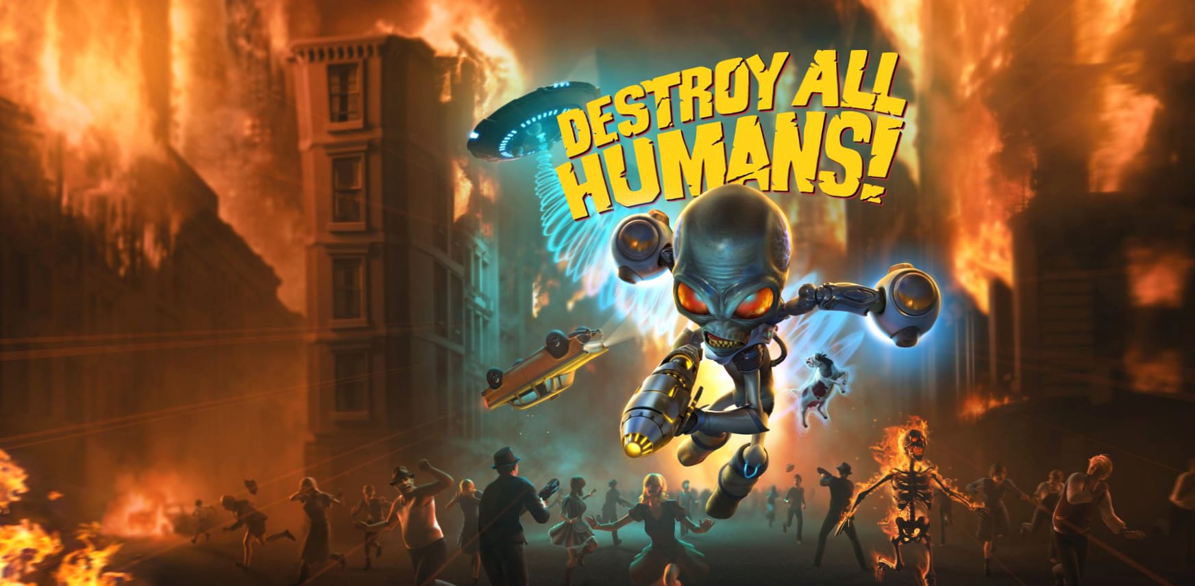 Destroy All Humans! at 1334 x 750 iPhone 7 size wallpapers HD quality