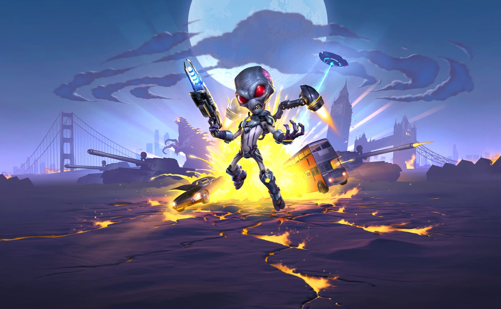 Destroy All Humans! 2 - Reprobed at 750 x 1334 iPhone 6 size wallpapers HD quality