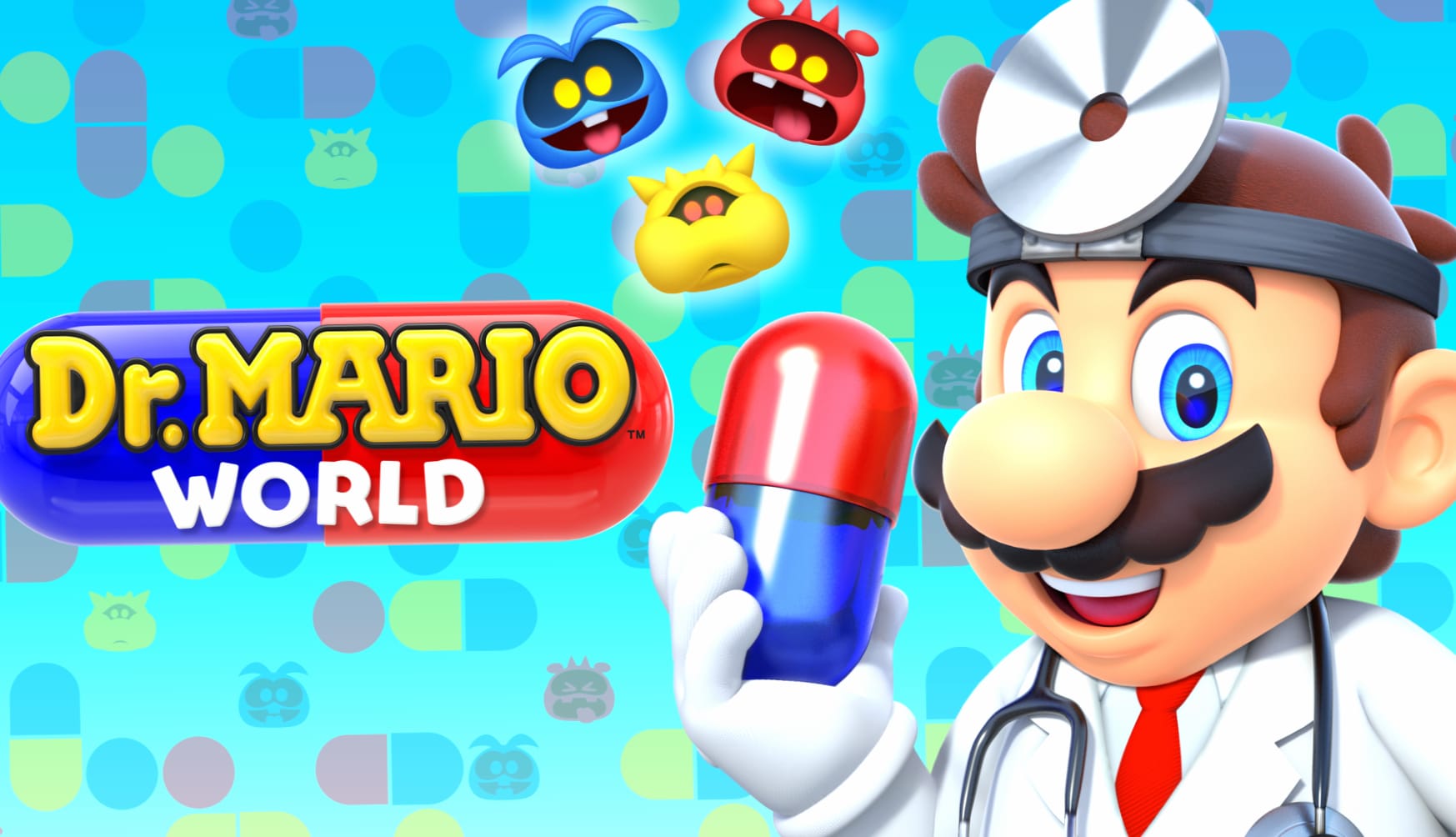 Dr. Mario World at 640 x 1136 iPhone 5 size wallpapers HD quality