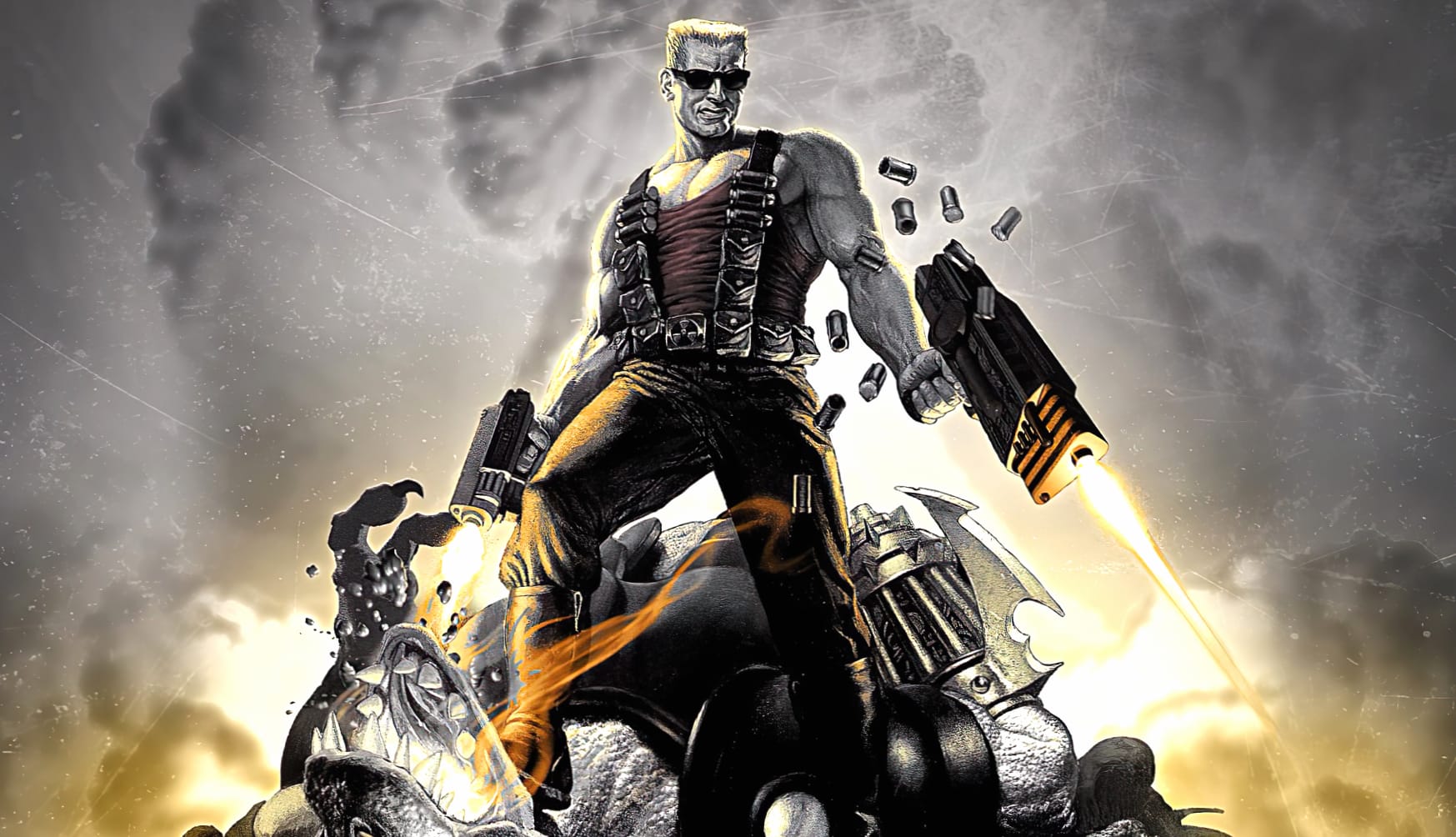 Duke Nukem 3D 20th Anniversary World Tour at 750 x 1334 iPhone 6 size wallpapers HD quality