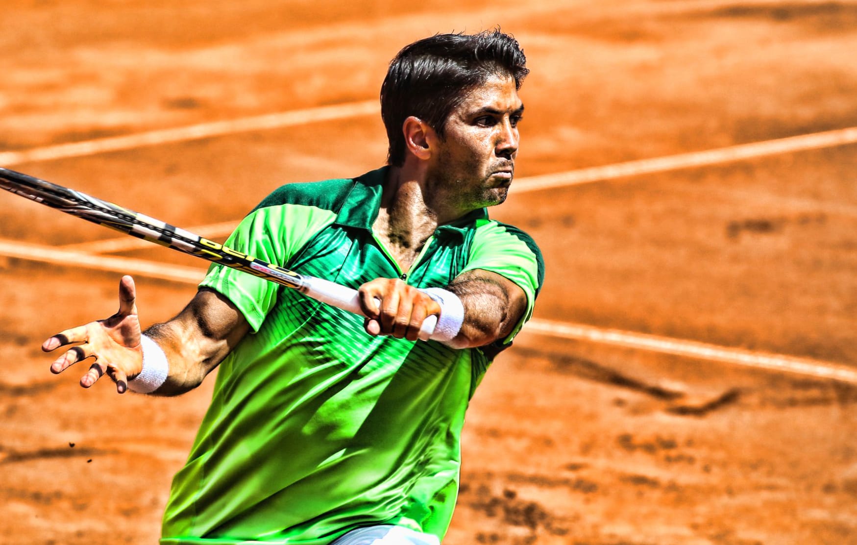 Fernando Verdasco at 640 x 960 iPhone 4 size wallpapers HD quality