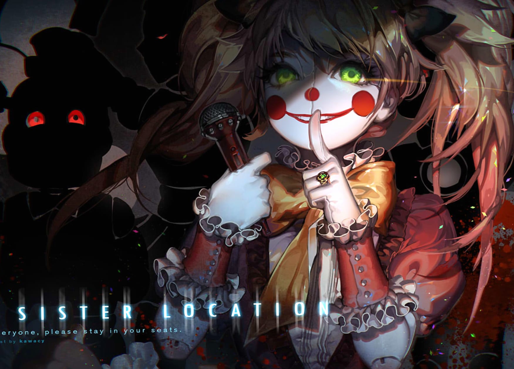 Five Nights at Freddys Sister Location at 1152 x 864 size wallpapers HD quality