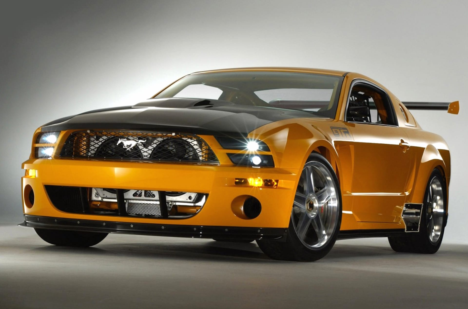 Ford Mustang GT-R at 320 x 480 iPhone size wallpapers HD quality
