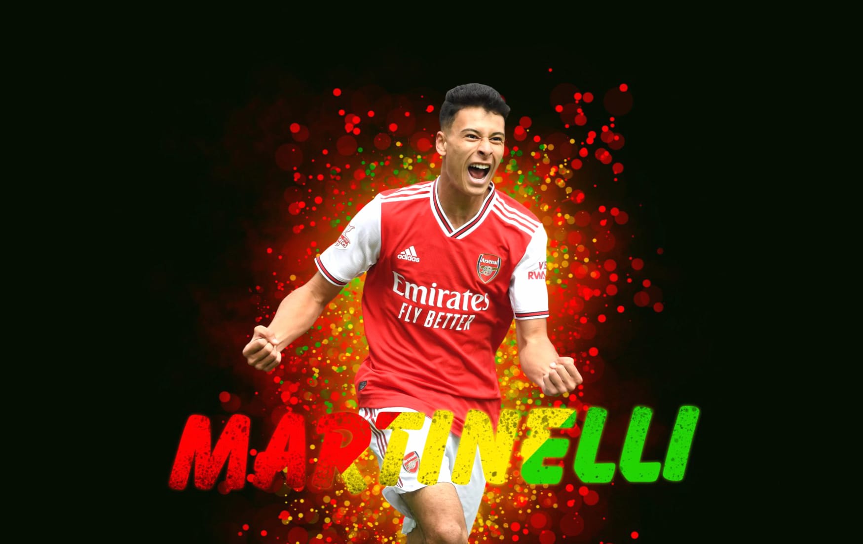 Gabriel Martinelli at 1334 x 750 iPhone 7 size wallpapers HD quality