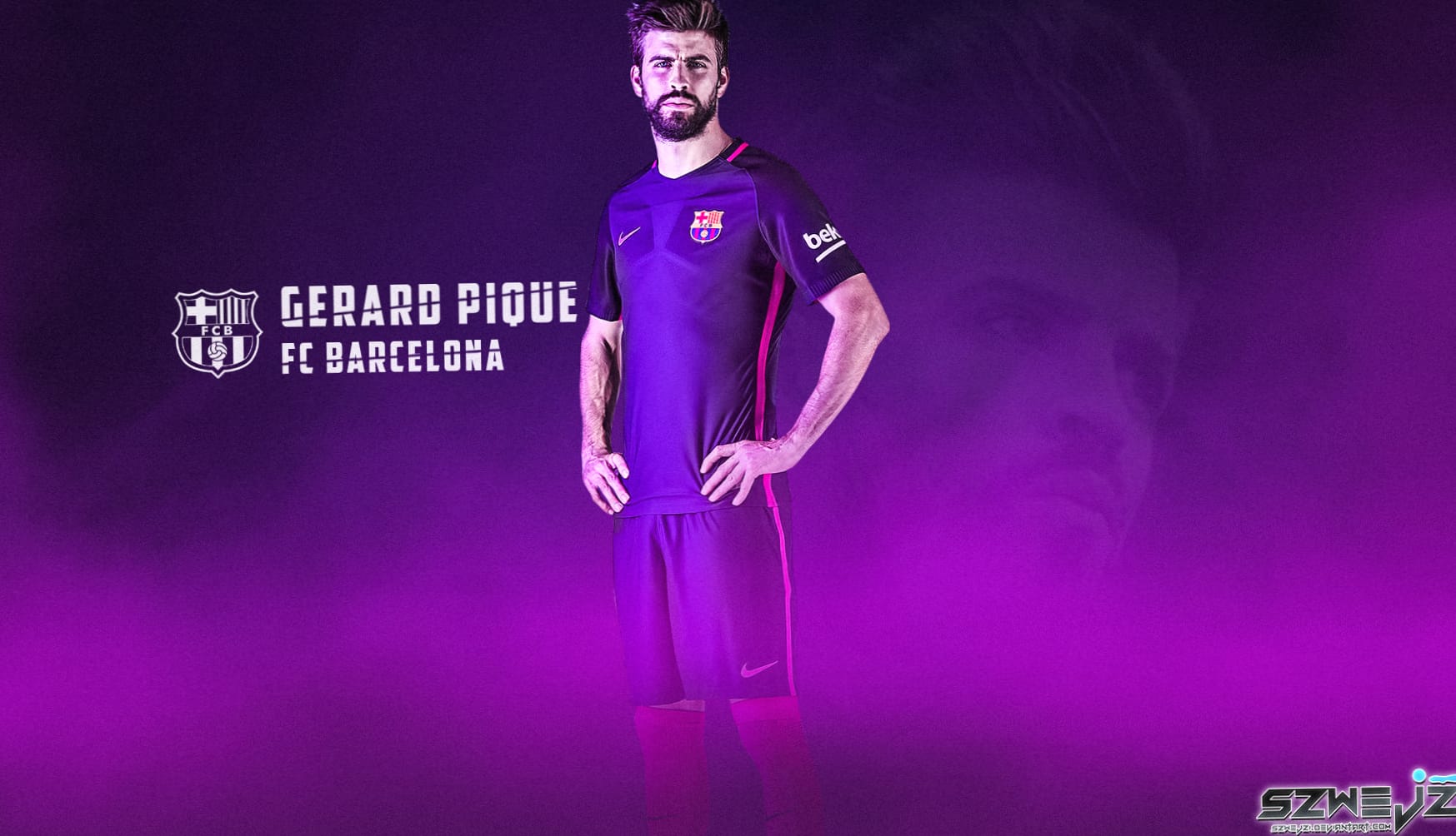 Gerard Pique at 640 x 1136 iPhone 5 size wallpapers HD quality