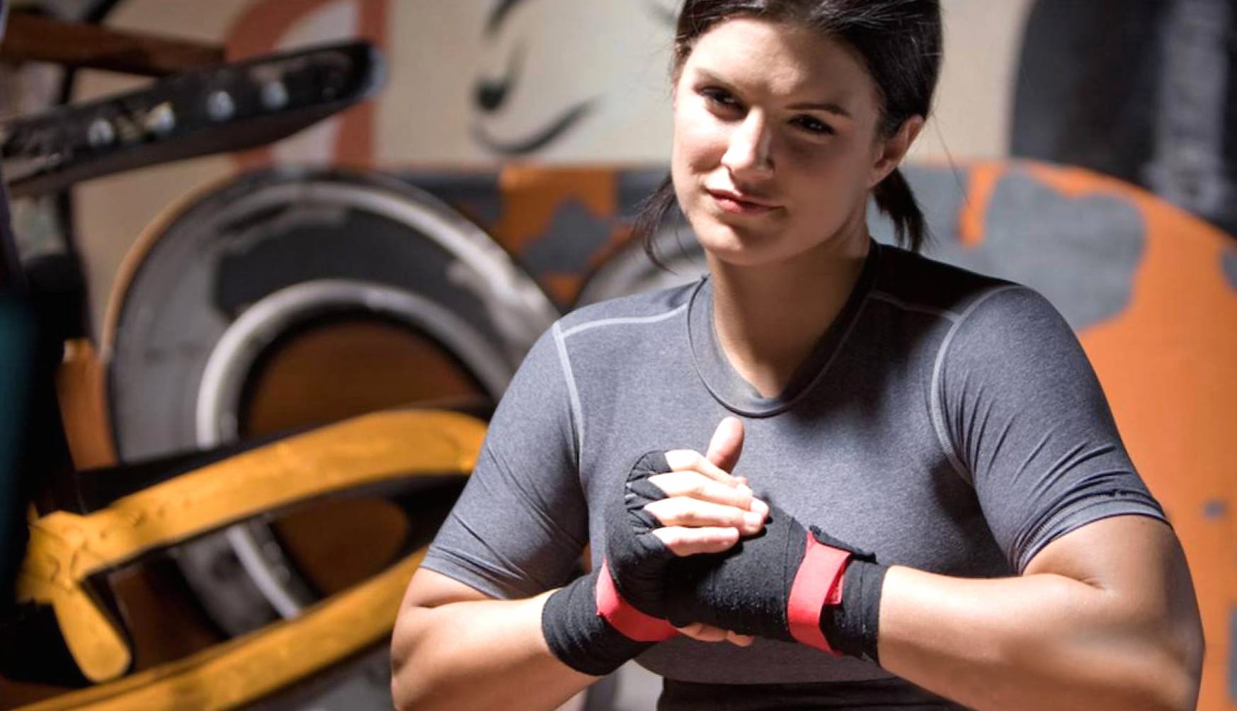 Gina Carano at 640 x 1136 iPhone 5 size wallpapers HD quality