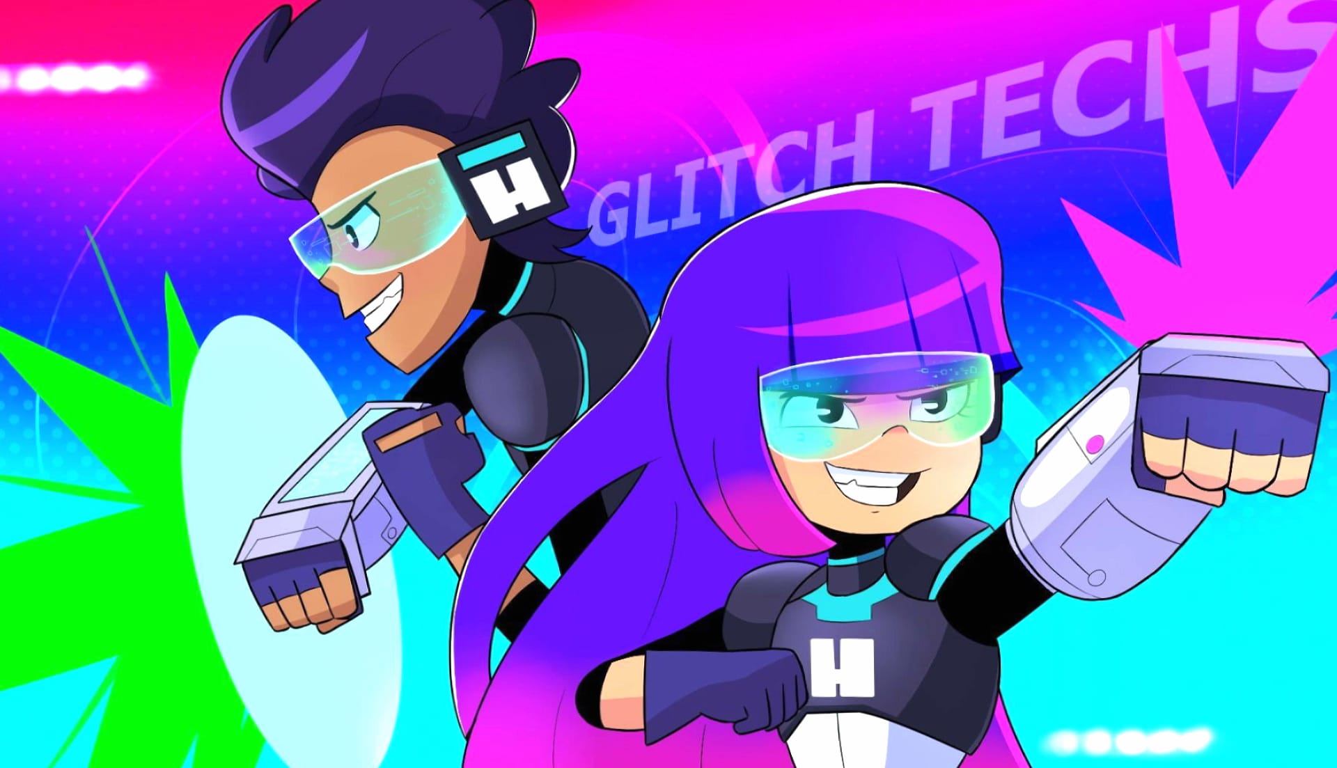 Glitch Techs at 1152 x 864 size wallpapers HD quality
