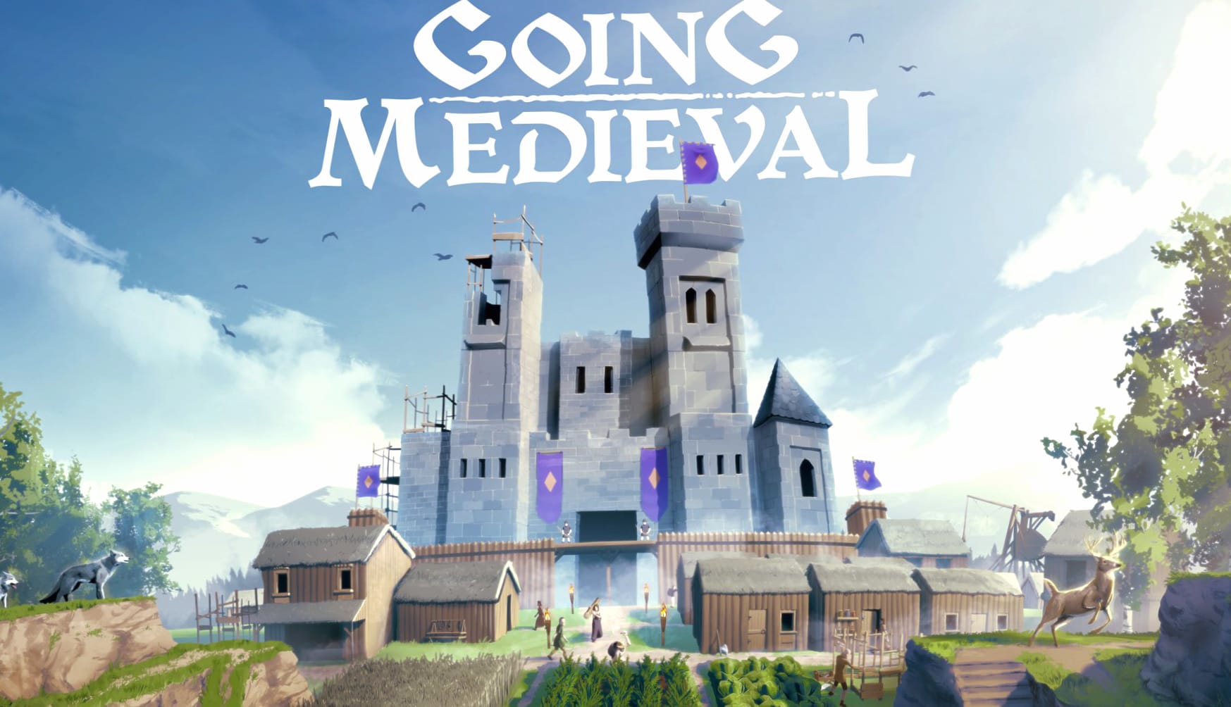 Going Medieval at 1024 x 1024 iPad size wallpapers HD quality