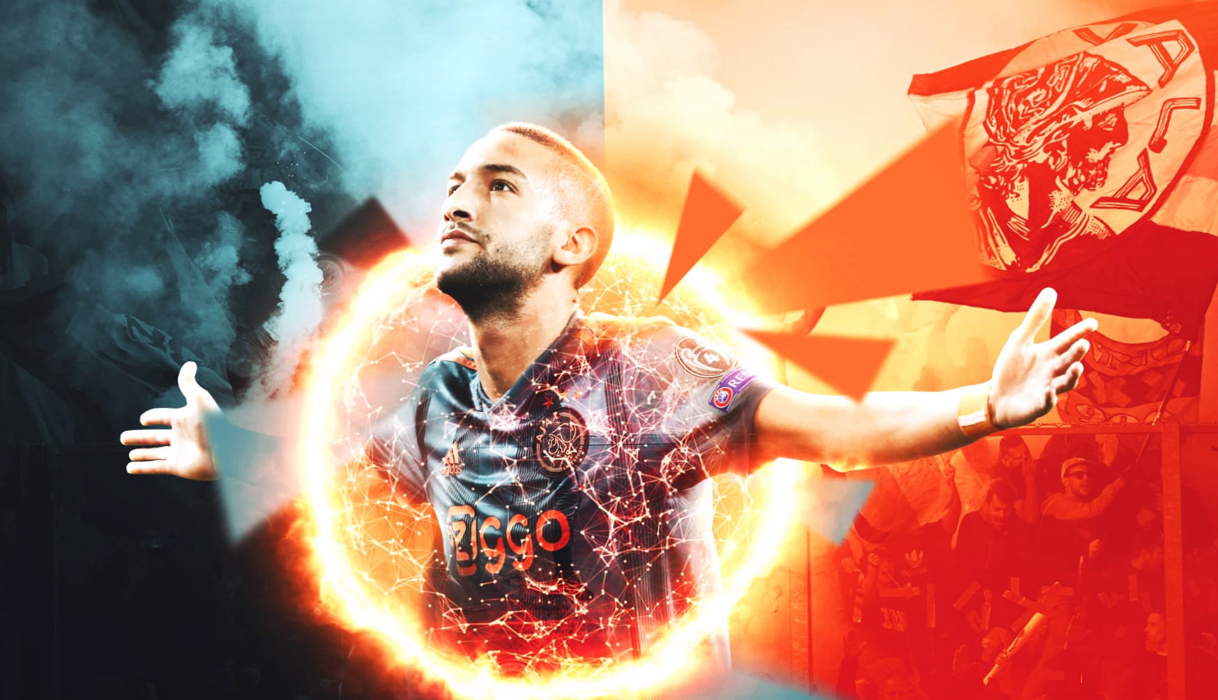 Hakim Ziyech at 1152 x 864 size wallpapers HD quality