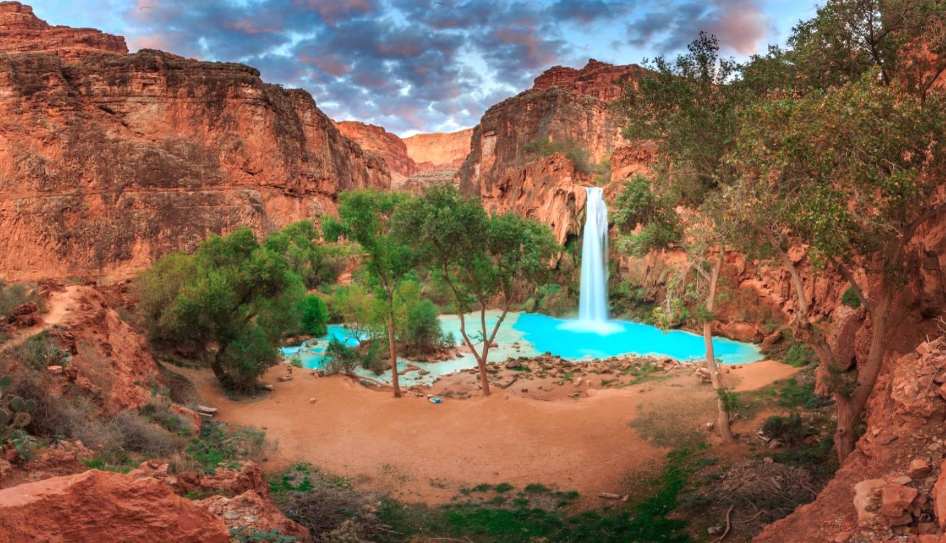 Havasupai Falls at 750 x 1334 iPhone 6 size wallpapers HD quality