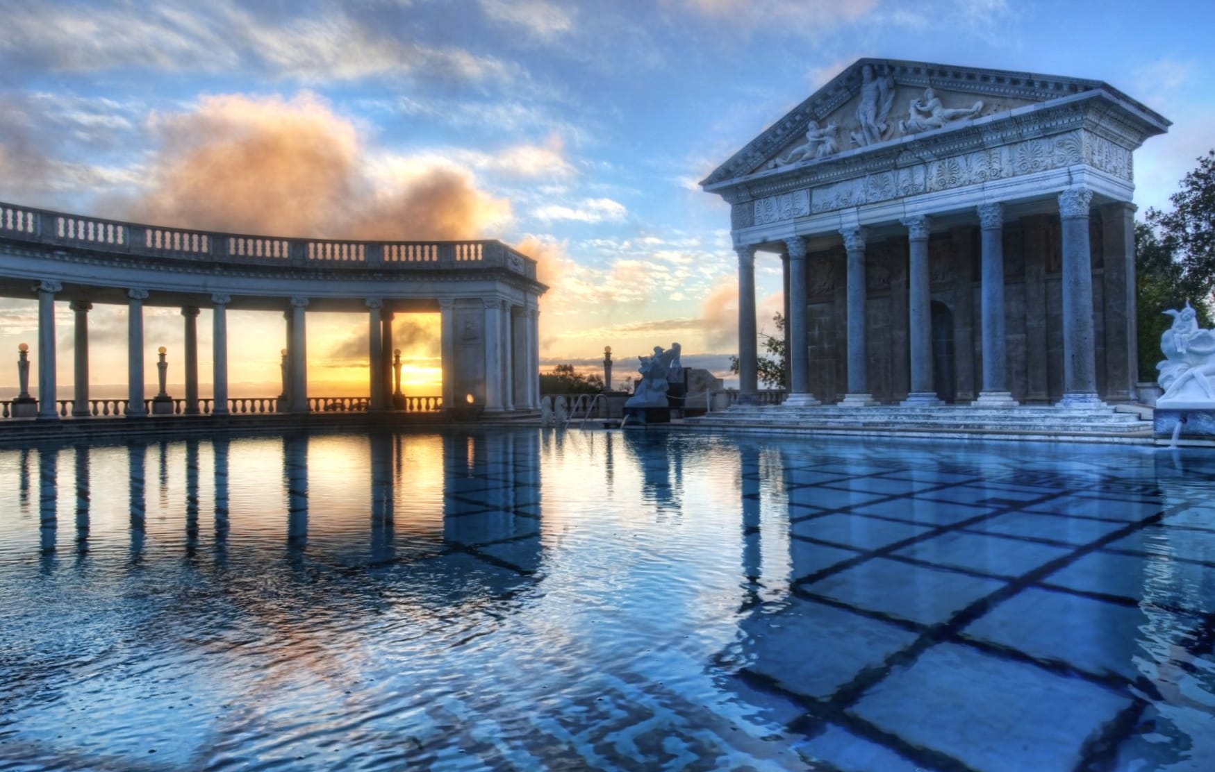 Hearst Castle at 1152 x 864 size wallpapers HD quality
