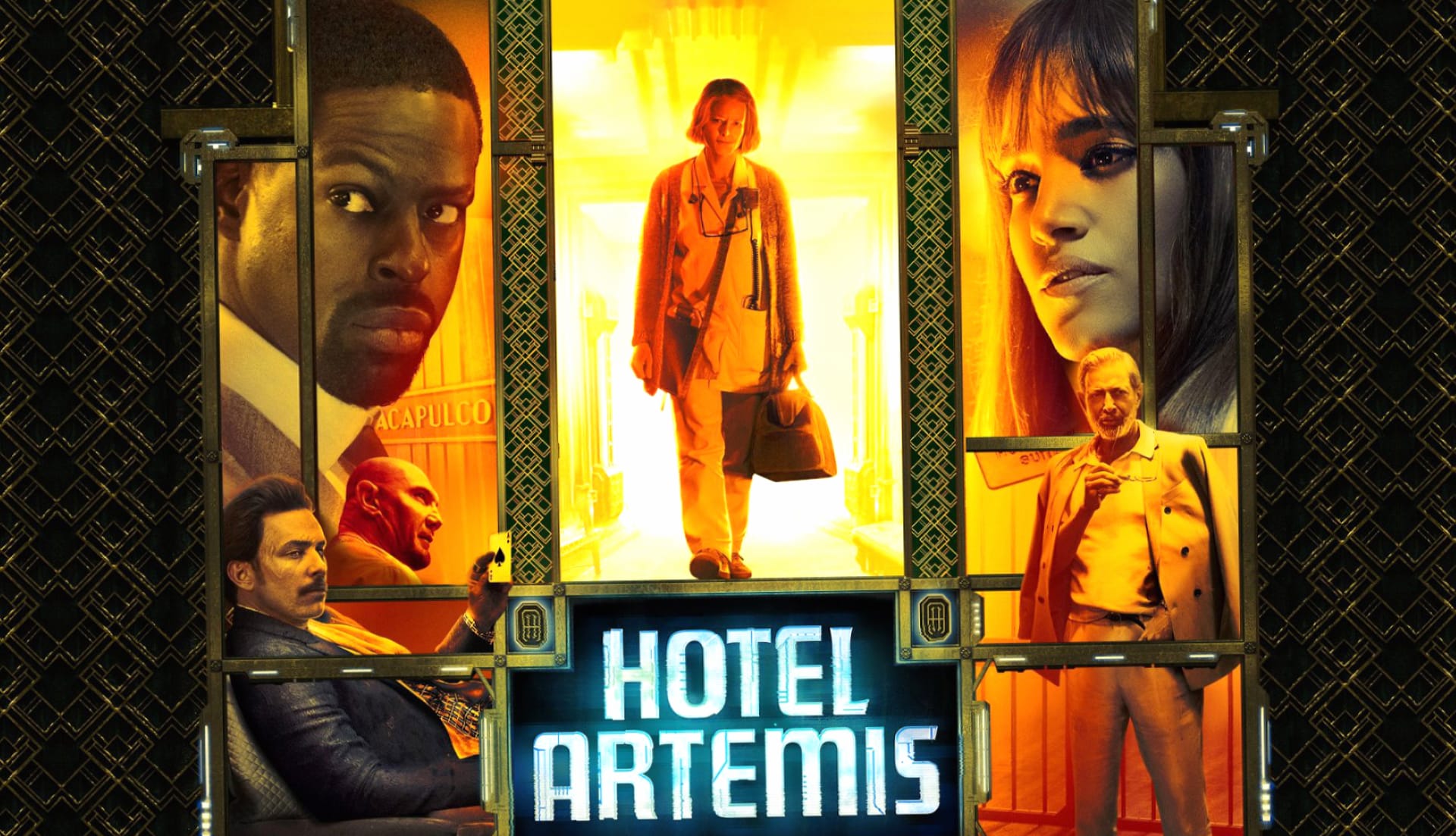 Hotel Artemis at 2048 x 2048 iPad size wallpapers HD quality