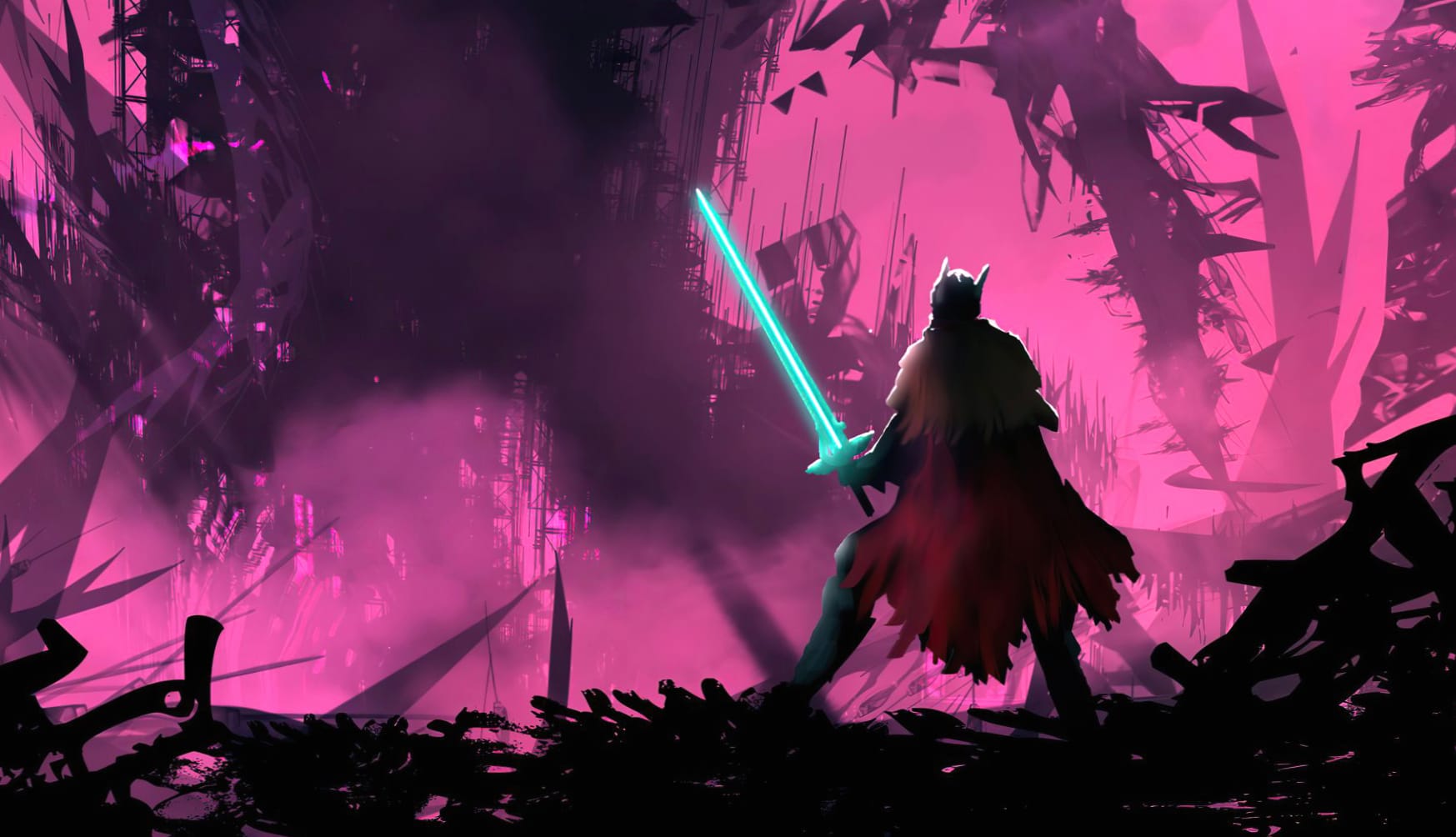 Hyper Light Drifter at 320 x 480 iPhone size wallpapers HD quality