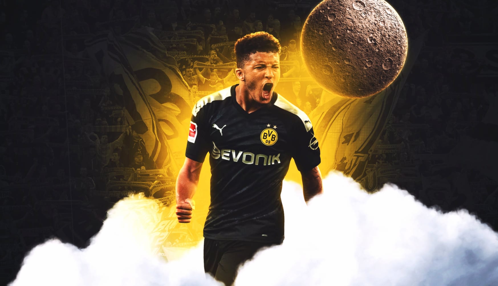 Jadon Sancho at 320 x 480 iPhone size wallpapers HD quality