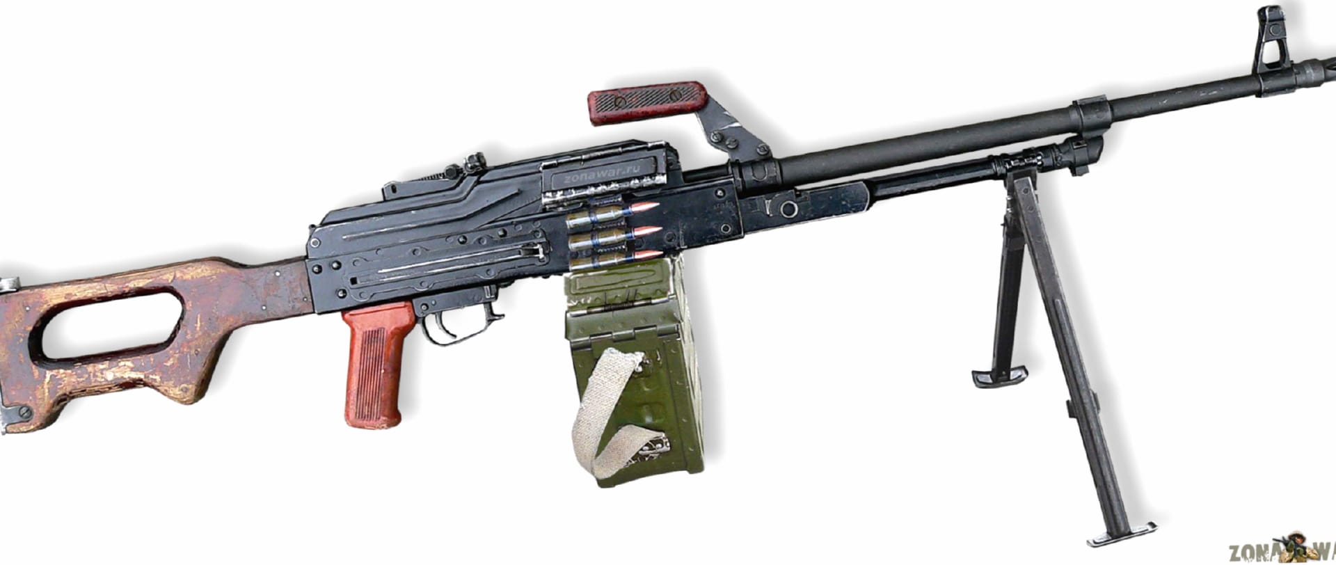 Kalashnikov Pk Rifle at 750 x 1334 iPhone 6 size wallpapers HD quality